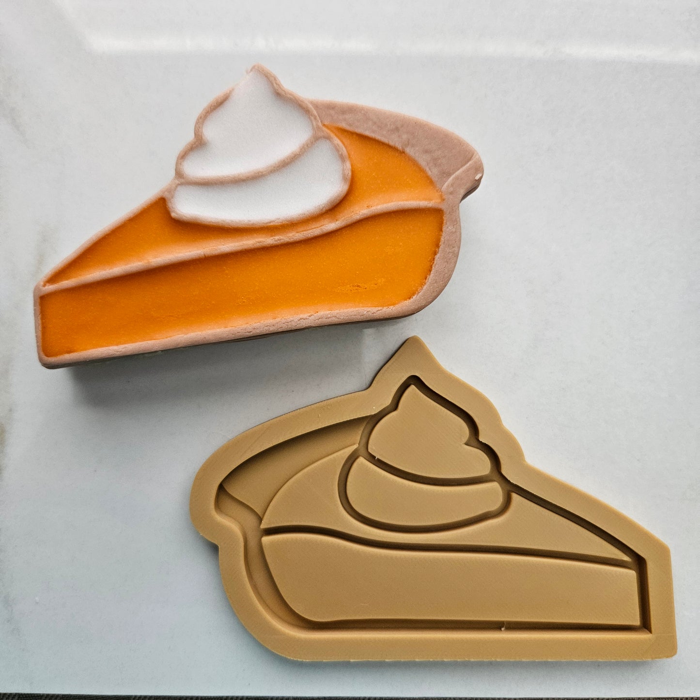Pumpkin Pie READY TO FLOOD Buttercream Stamp and Cookie Cutter Set