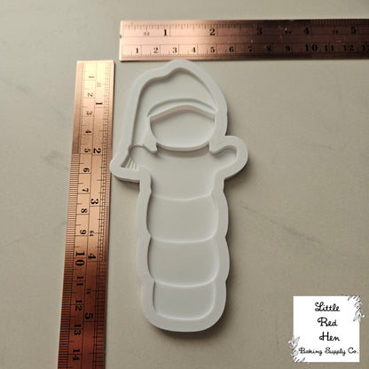 Glowworm Glow Worm Fondant and Buttercream Stamp and Cutter Set