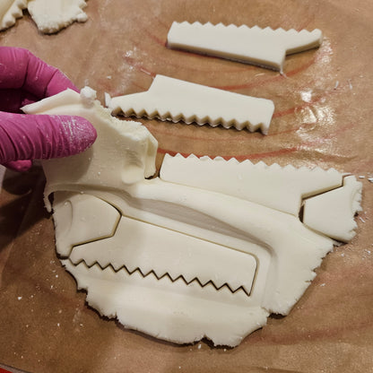 Tool Set Father's Day Buttercream Fondant Stamp and Cookie Cutter Set