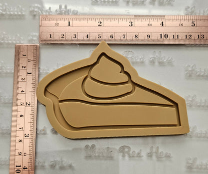 Pie Slice DOUGH STAMP // READY TO FLOOD Stamp and Cookie Cutter Set