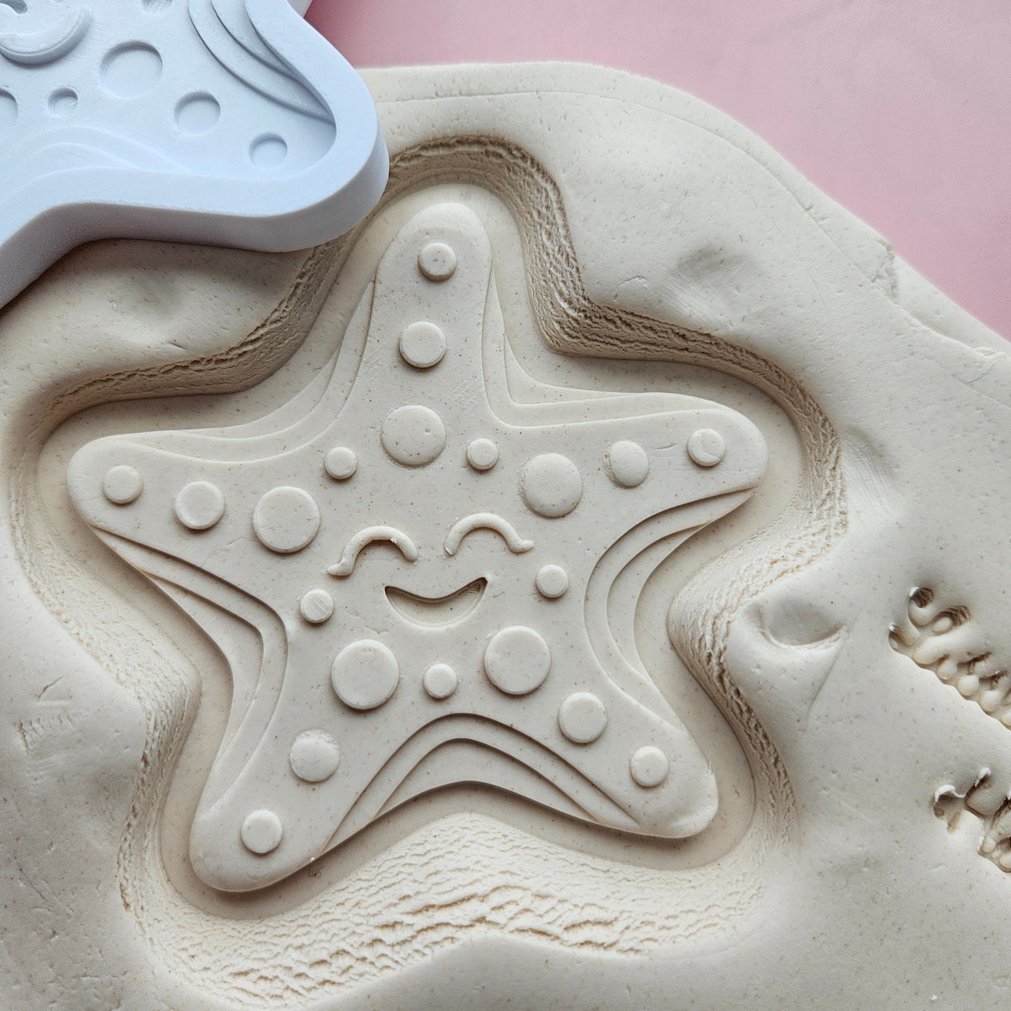 Starfish Fondant and Buttercream Stamp and Cutter Set