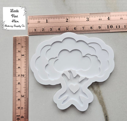 Sweetheart Tree Fondant and Buttercream Stamp and Cutter Set