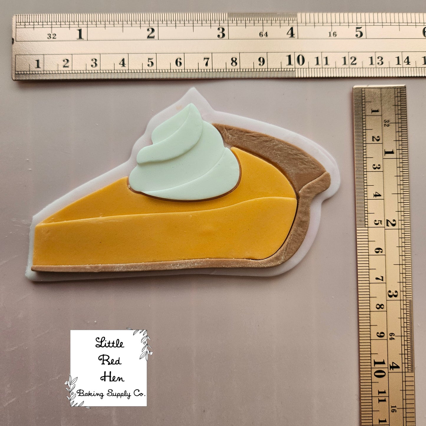 Pumpkin Pie Fondant and Buttercream Stamp and Cutter Set