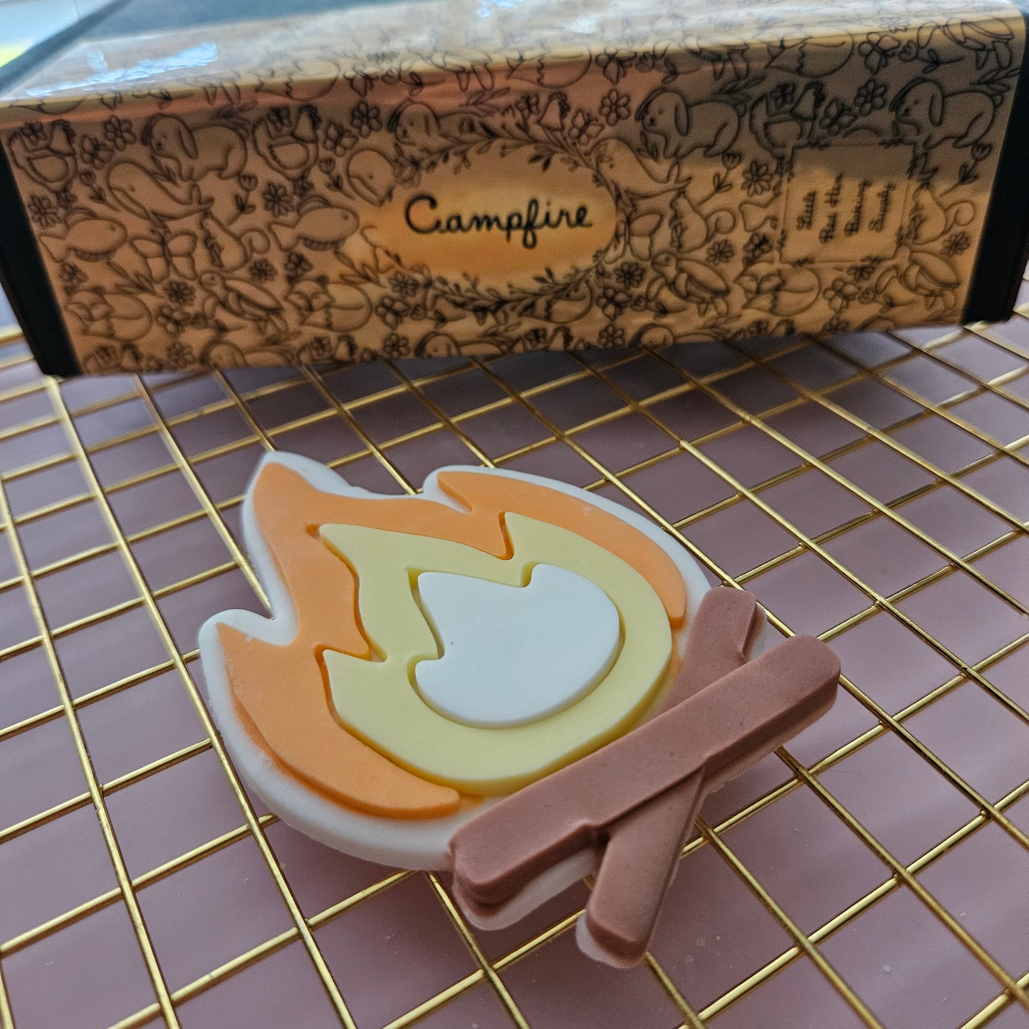 Camp Fire Fondant Stamp and Cutter Set
