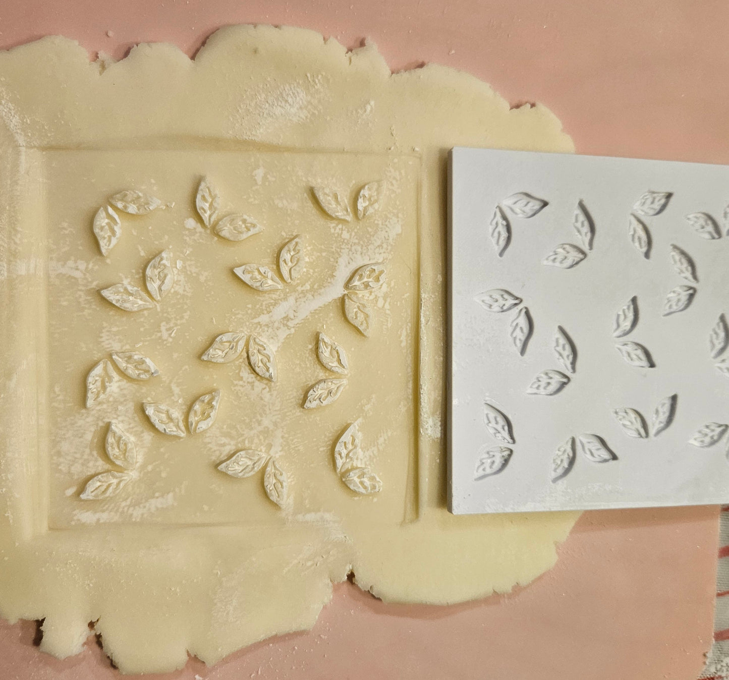 Roses Fondant and Buttercream Stamp Plate and Cutter Set