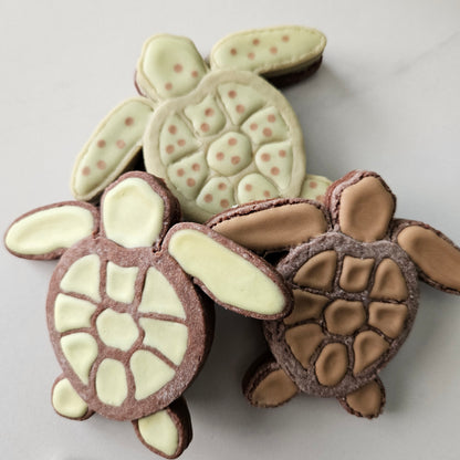Sea Turtle DOUGH STAMP // READY TO FLOOD Stamp and Cookie Cutter Set