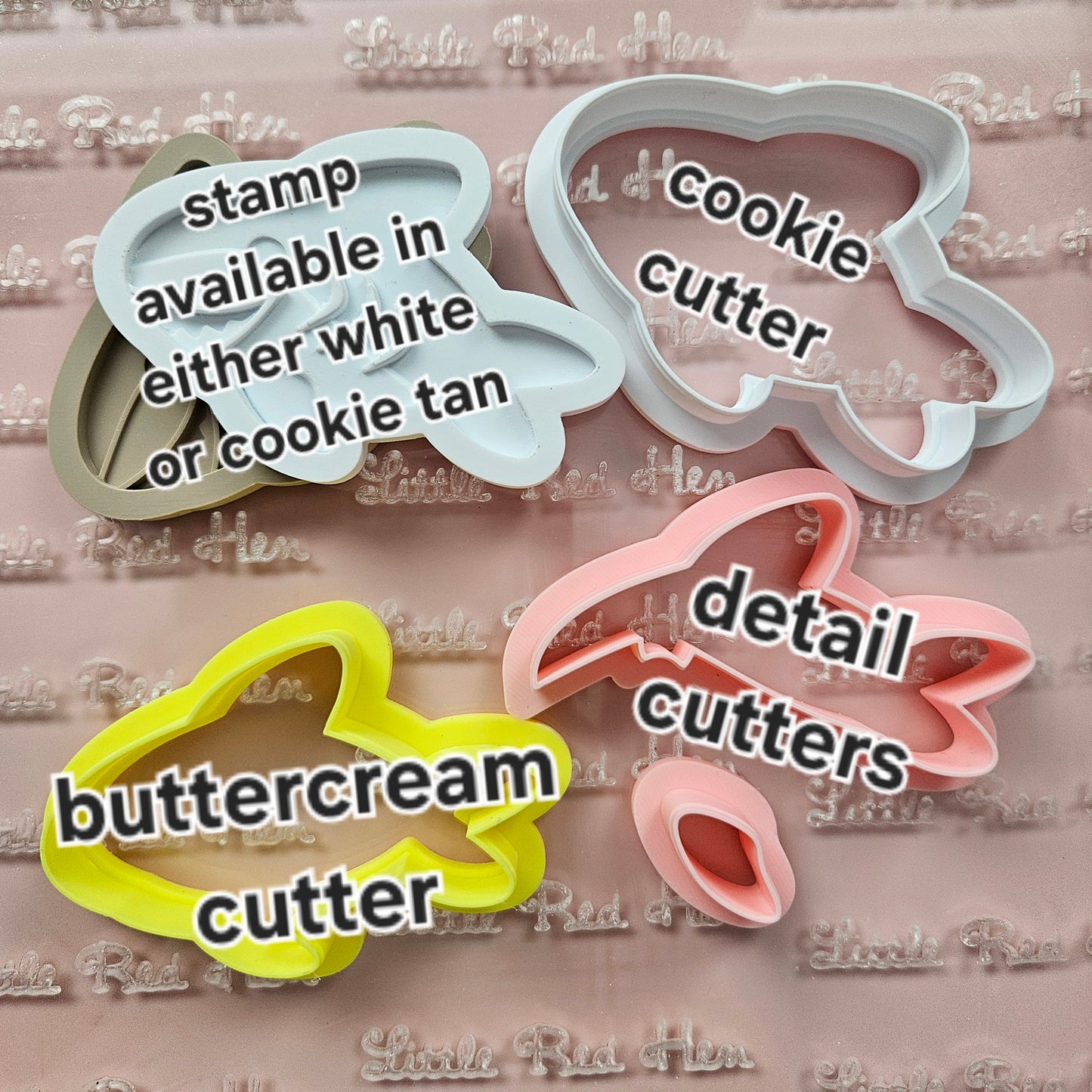 Shark Fondant and Buttercream Stamp and Cutter Set