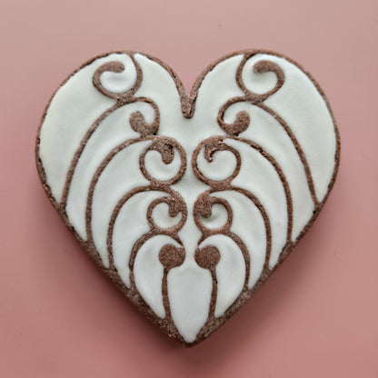 Heart Gate DOUGH STAMP // READY TO FLOOD Stamp and Cookie Cutter Set