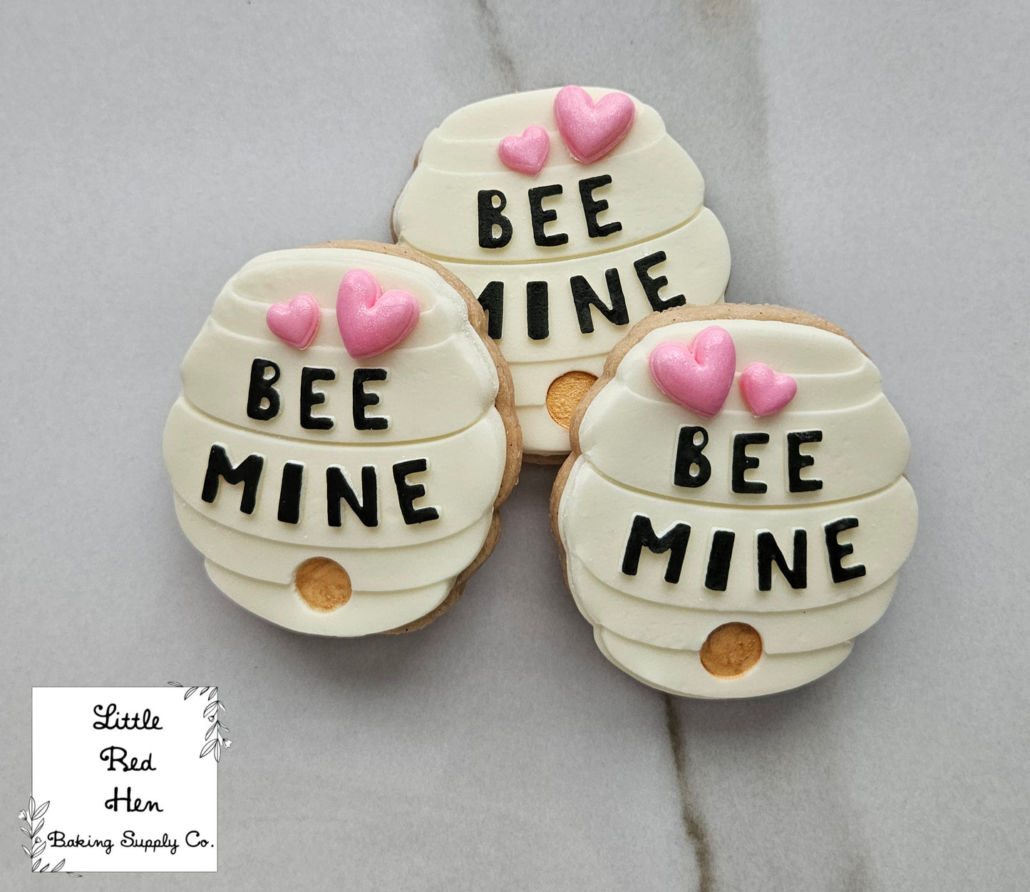 Bee Hive Fondant and Buttercream Stamp and Cutter Set