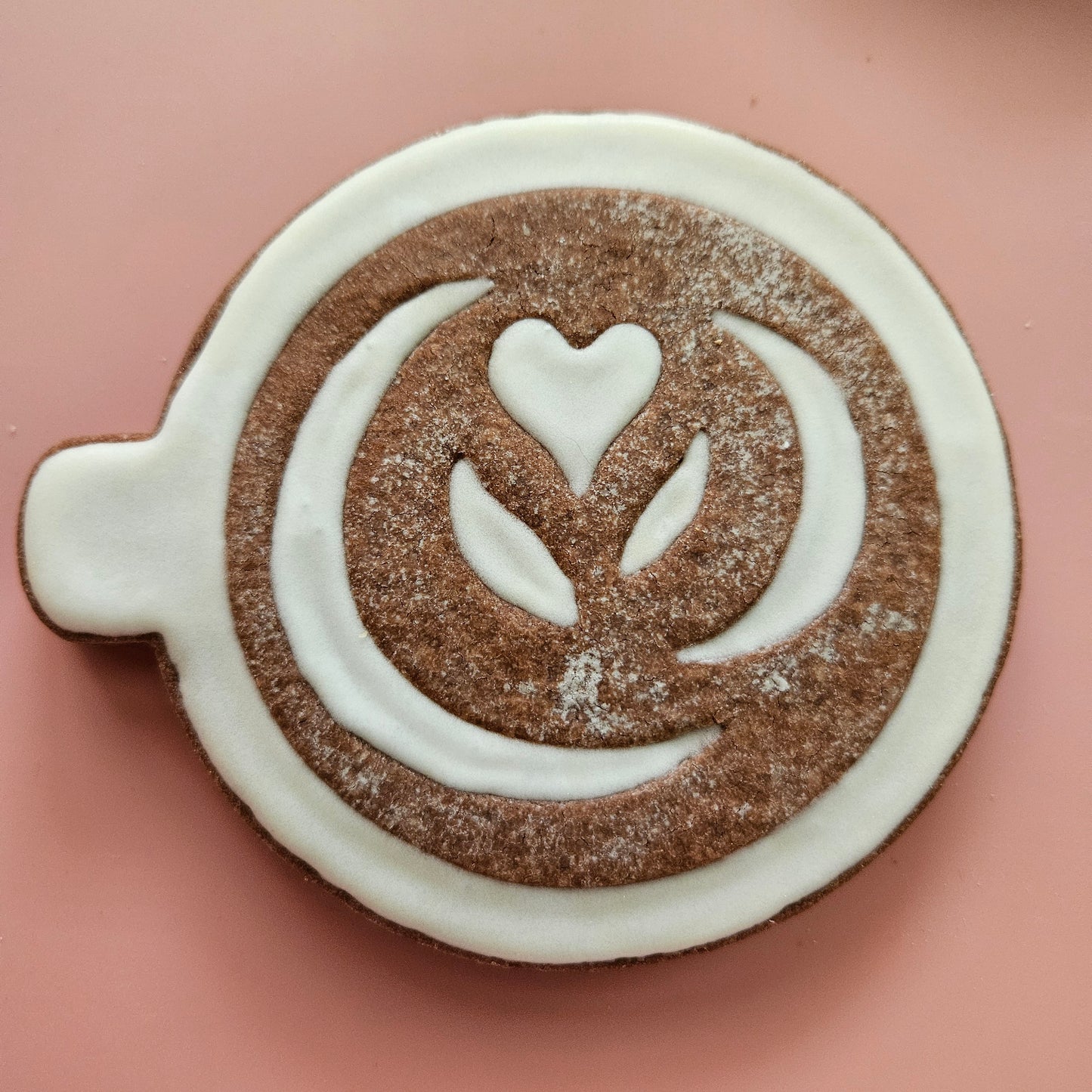 Cappuccino Top DOUGH STAMP // READY TO FLOOD Stamp and Cookie Cutter Set