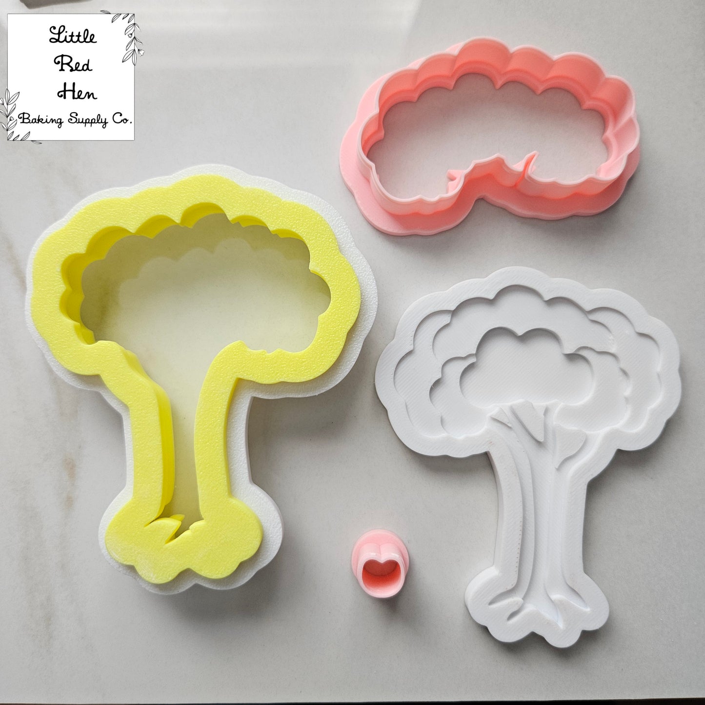 Apple Tree Fondant and Buttercream Stamp and Cutter Set