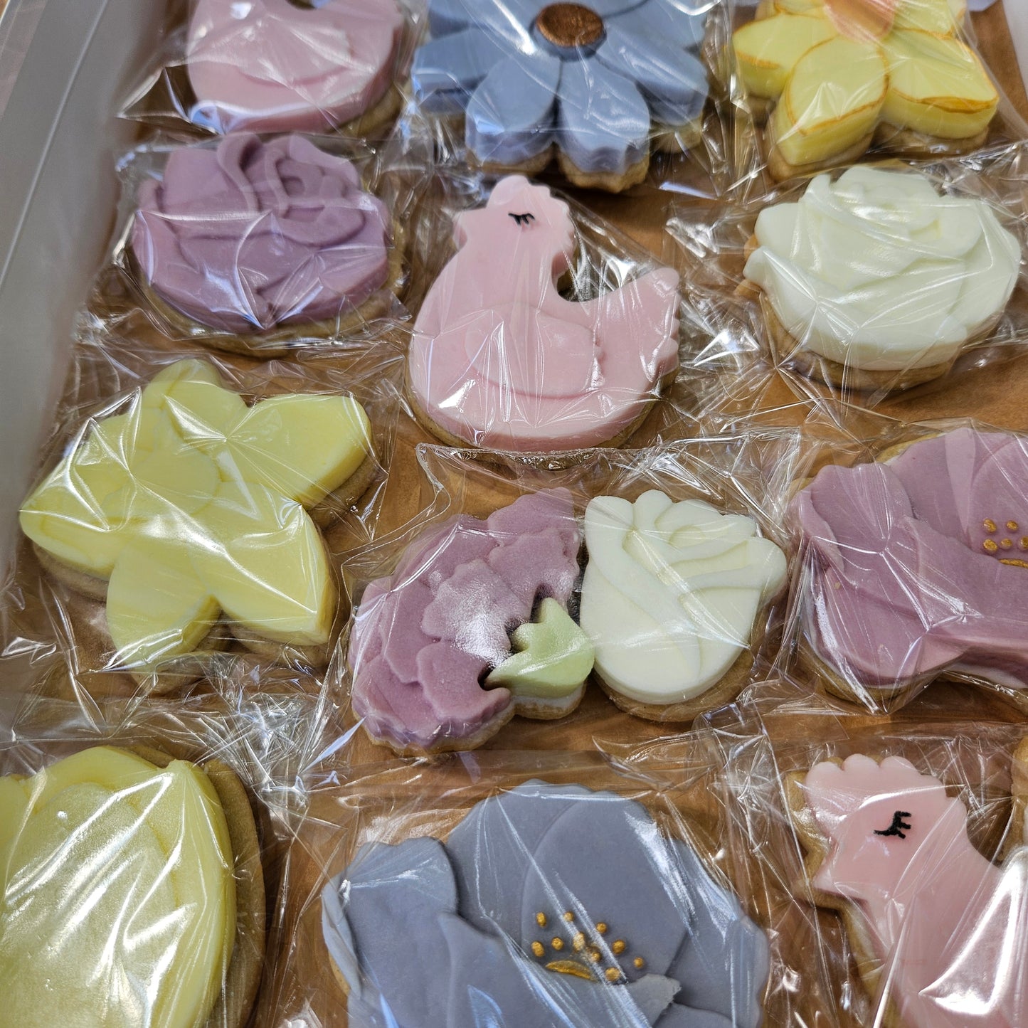 Daffodil Blossom Bloom Buttercream Fondant Stamp and Cookie Cutter Set