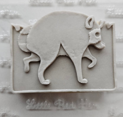 Jimothy the Racoon READY TO FLOOD Buttercream Stamp and Cookie Cutter Set