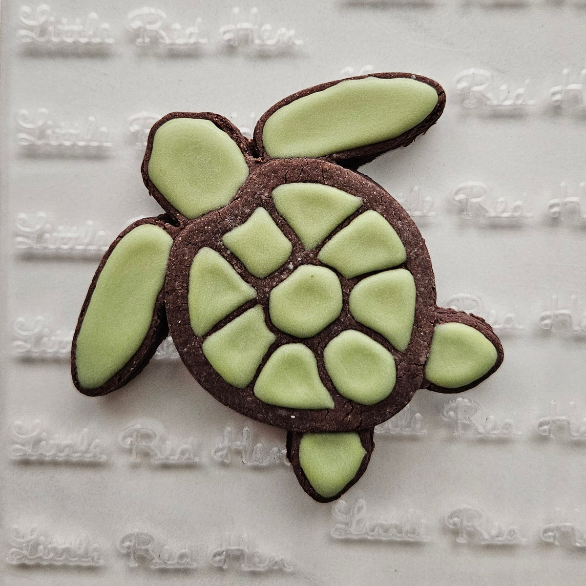 Sea Turtle DOUGH STAMP // READY TO FLOOD Stamp and Cookie Cutter Set