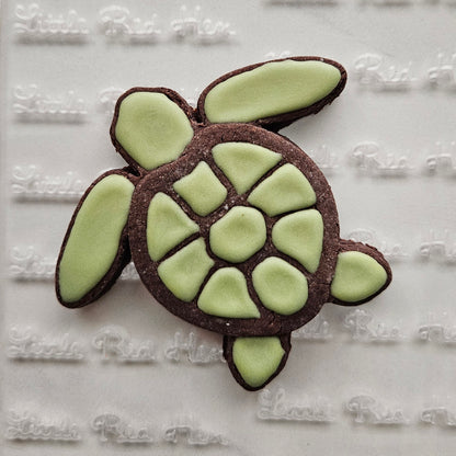 Sea Turtle DOUGH STAMP // READY TO FLOOD Stamp and Cookie Cutter Set