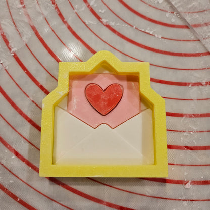 Valentine Fondant and Buttercream Stamp and Cutter Set