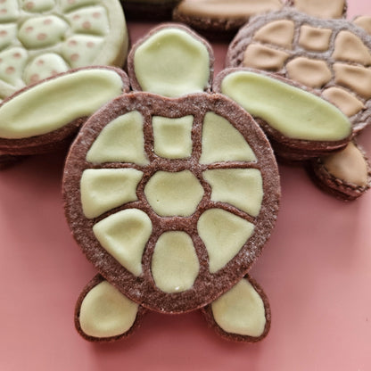 Sea Turtle DOUGH STAMP // READY TO FLOOD Stamp and Cookie Cutter Set