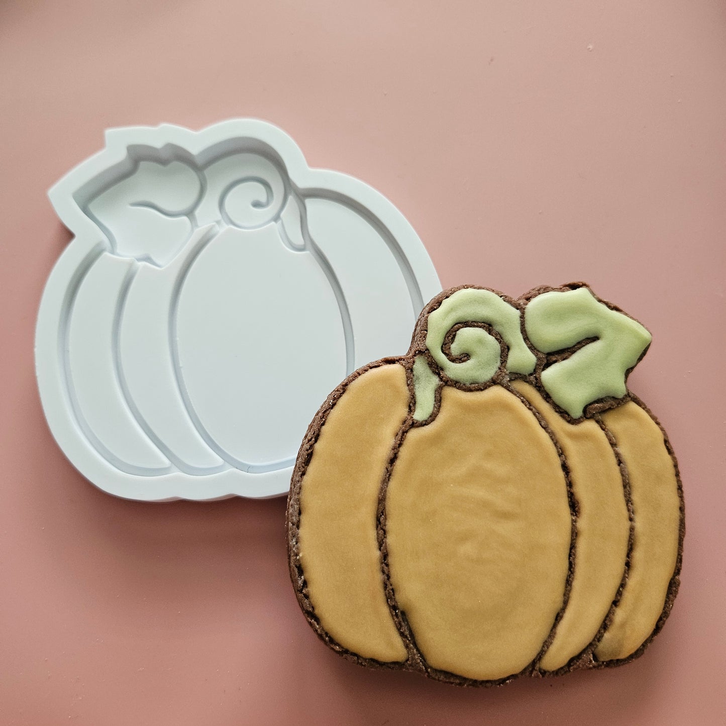Pumpkin DOUGH STAMP // READY TO FLOOD Stamp and Cookie Cutter Set
