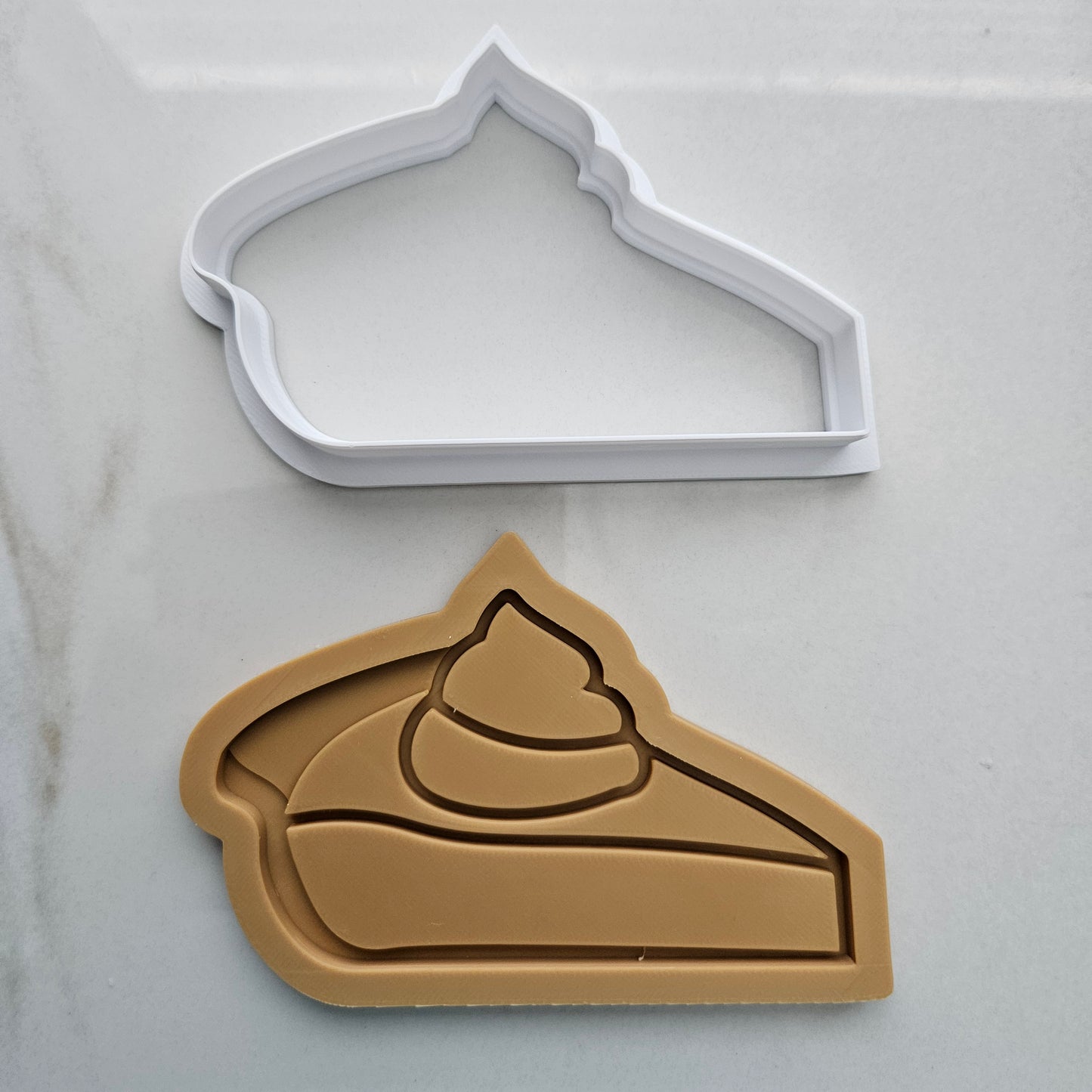 Pumpkin Pie READY TO FLOOD Buttercream Stamp and Cookie Cutter Set