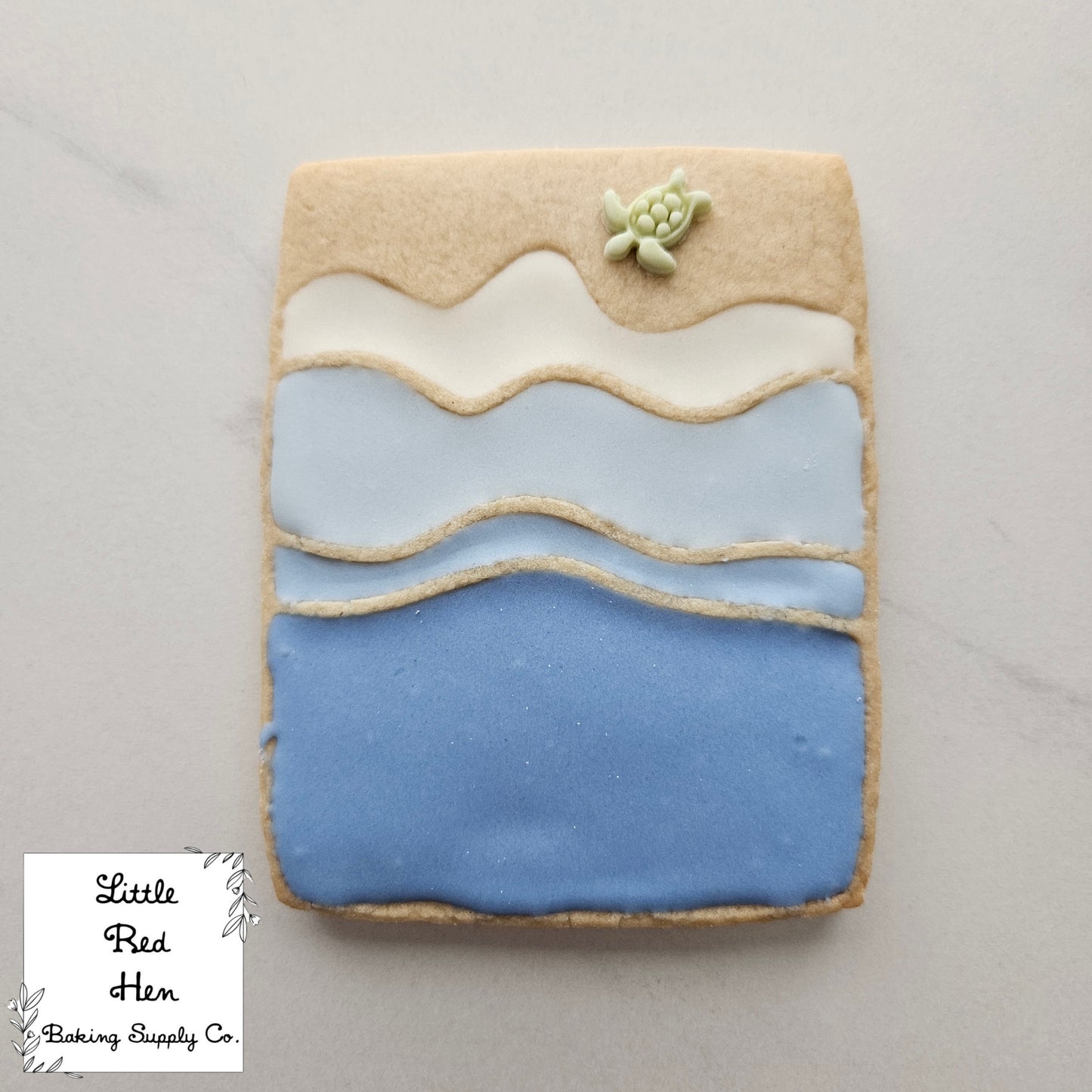 Beach DOUGH STAMP // READY TO FLOOD Stamp and Cookie Cutter Set