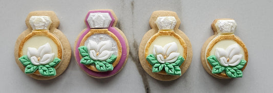 Engagement Ring Fondant and Buttercream Stamp and Cutter Set