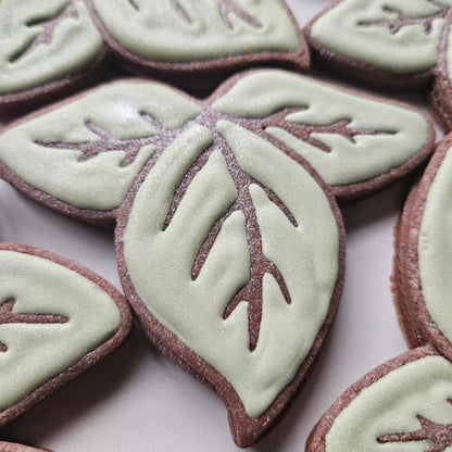 Lothlorien Leaf DOUGH STAMP // READY TO FLOOD Stamp and Cookie Cutter Set