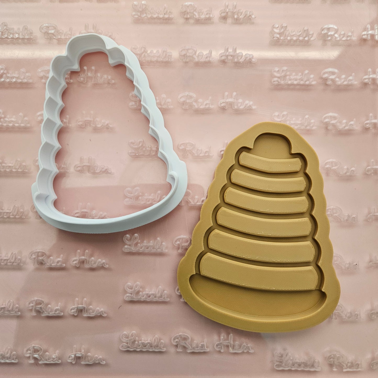 Stacking Rings READY TO FLOOD Buttercream Stamp and Cookie Cutter Set