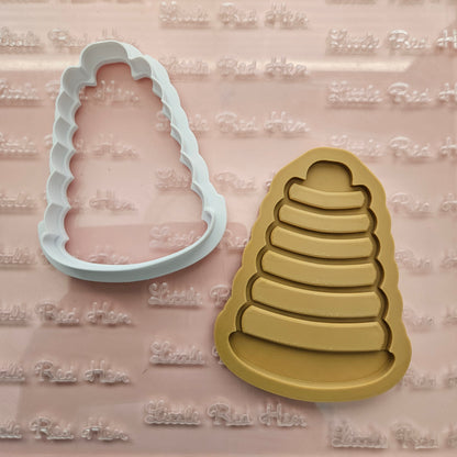 Stacking Rings READY TO FLOOD Buttercream Stamp and Cookie Cutter Set