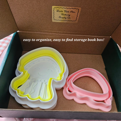 Shark Fondant and Buttercream Stamp and Cutter Set