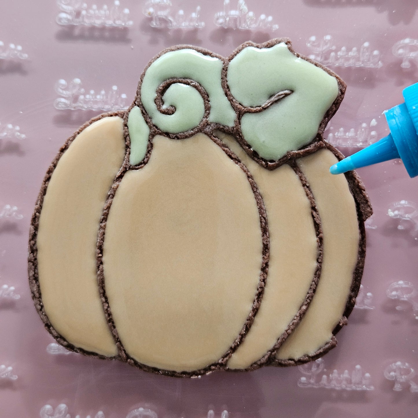 Pumpkin DOUGH STAMP // READY TO FLOOD Stamp and Cookie Cutter Set