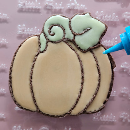 Pumpkin DOUGH STAMP // READY TO FLOOD Stamp and Cookie Cutter Set