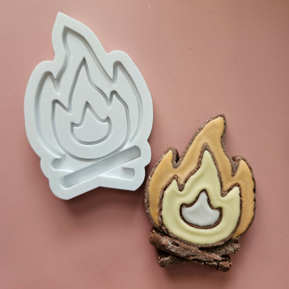 Camp Fire DOUGH STAMP // READY TO FLOOD Stamp and Cookie Cutter Set