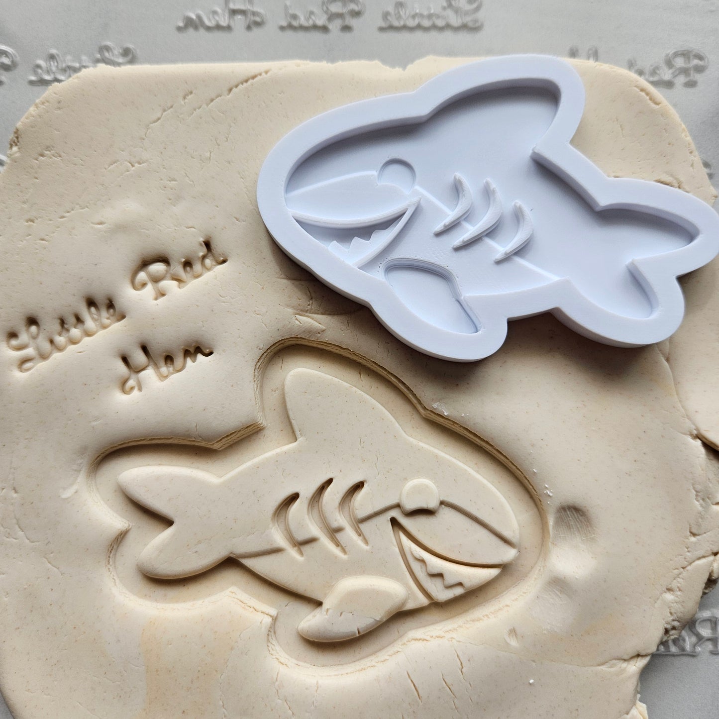 Shark Fondant and Buttercream Stamp and Cutter Set