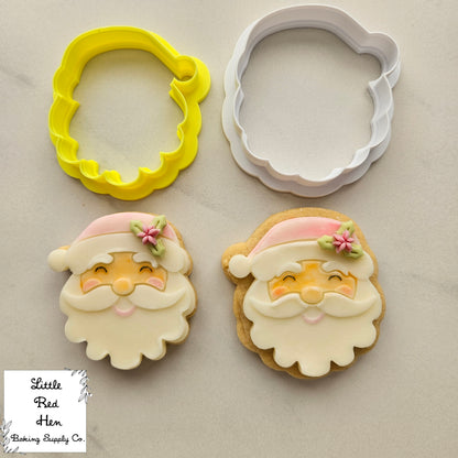Santa Fondant amd Buttercream Stamp and Cutter Set