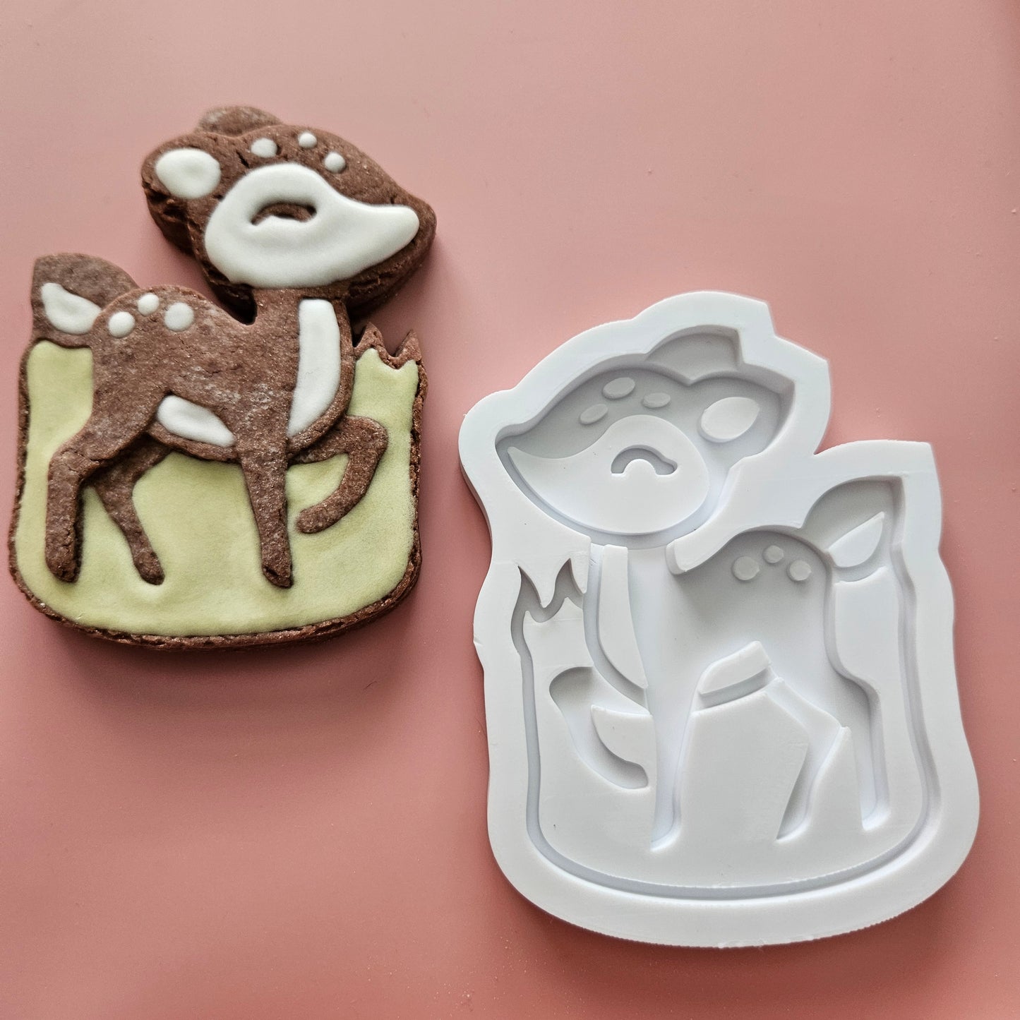 Deer DOUGH STAMP // READY TO FLOOD Stamp and Cookie Cutter Set