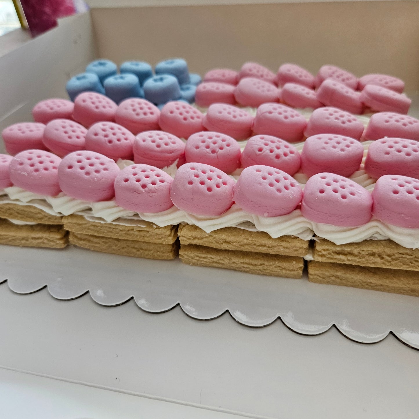 Berry Cake Buttercream Stamp and Cookie Cutter Set for Mega Cookie or Cookie Cake