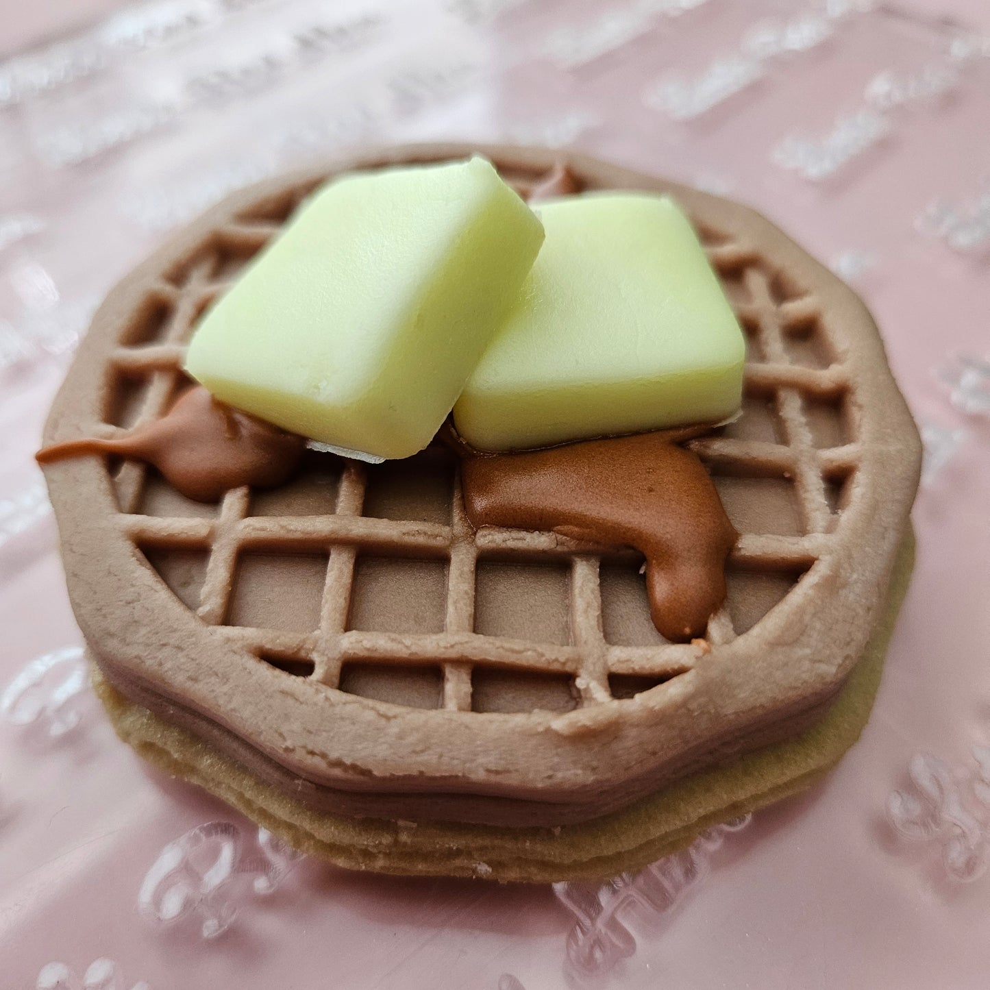 Waffle Buttercream Stamp and Cookie Cutter Set