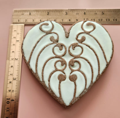 Heart Gate DOUGH STAMP // READY TO FLOOD Stamp and Cookie Cutter Set