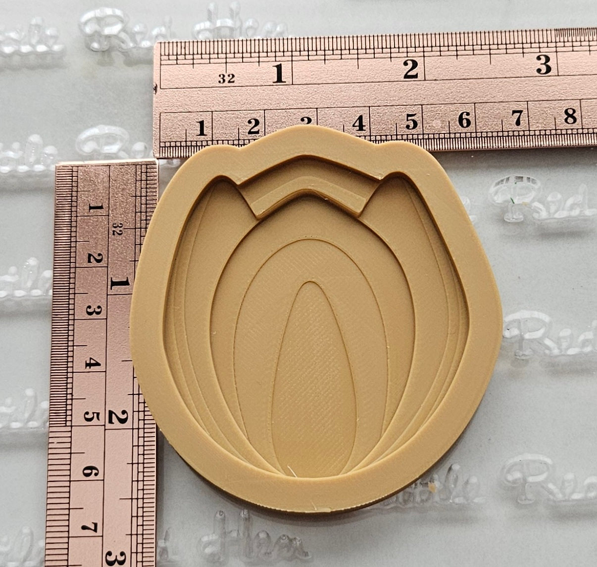 Tulip Blossom Bloom Buttercream Fondant Stamp and Cookie Cutter Set