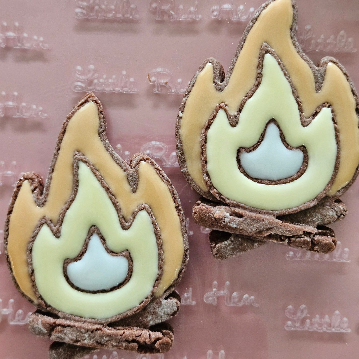 Camp Fire DOUGH STAMP // READY TO FLOOD Stamp and Cookie Cutter Set