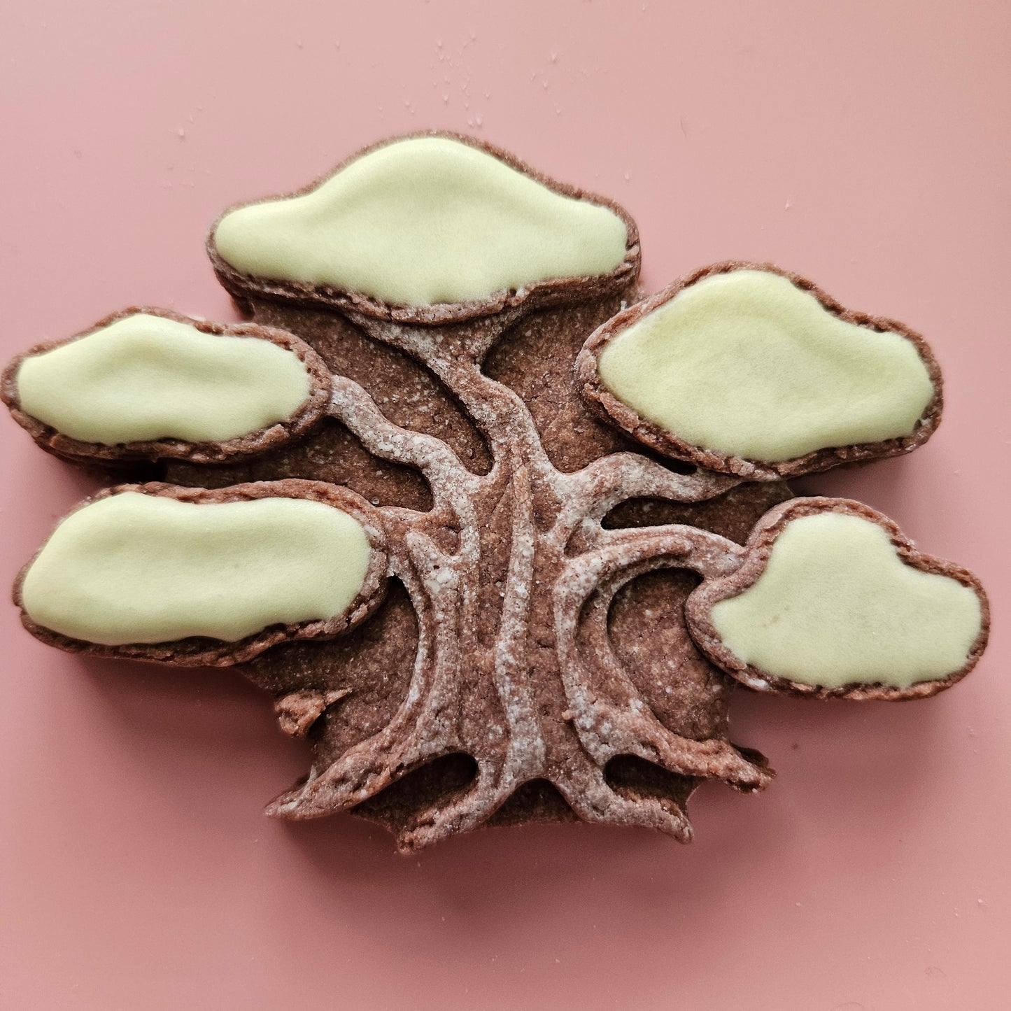 Tree Angel Oak DOUGH STAMP // READY TO FLOOD Stamp and Cookie Cutter Set