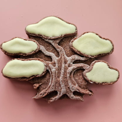 Tree Angel Oak DOUGH STAMP // READY TO FLOOD Stamp and Cookie Cutter Set