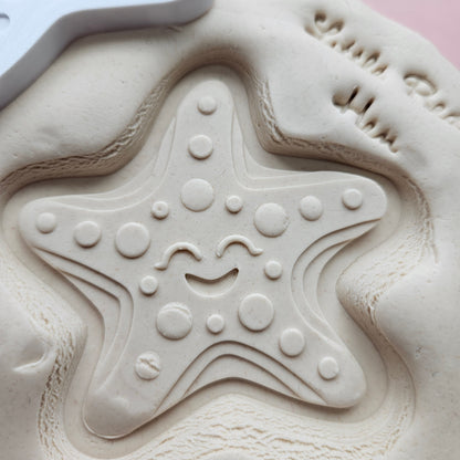 Starfish Fondant and Buttercream Stamp and Cutter Set
