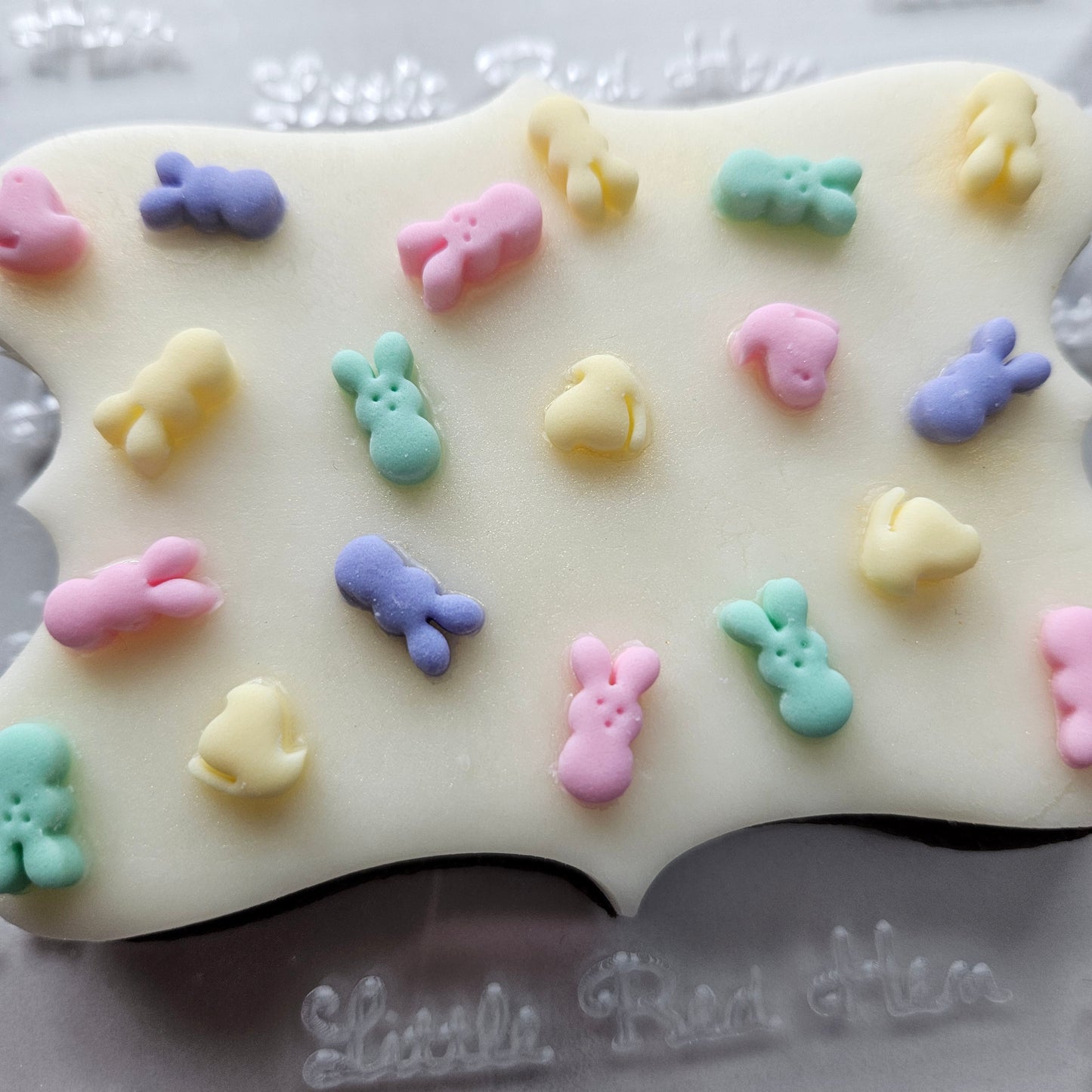 Easter Peeps Fondant and Buttercream Stamp and Cutter Set