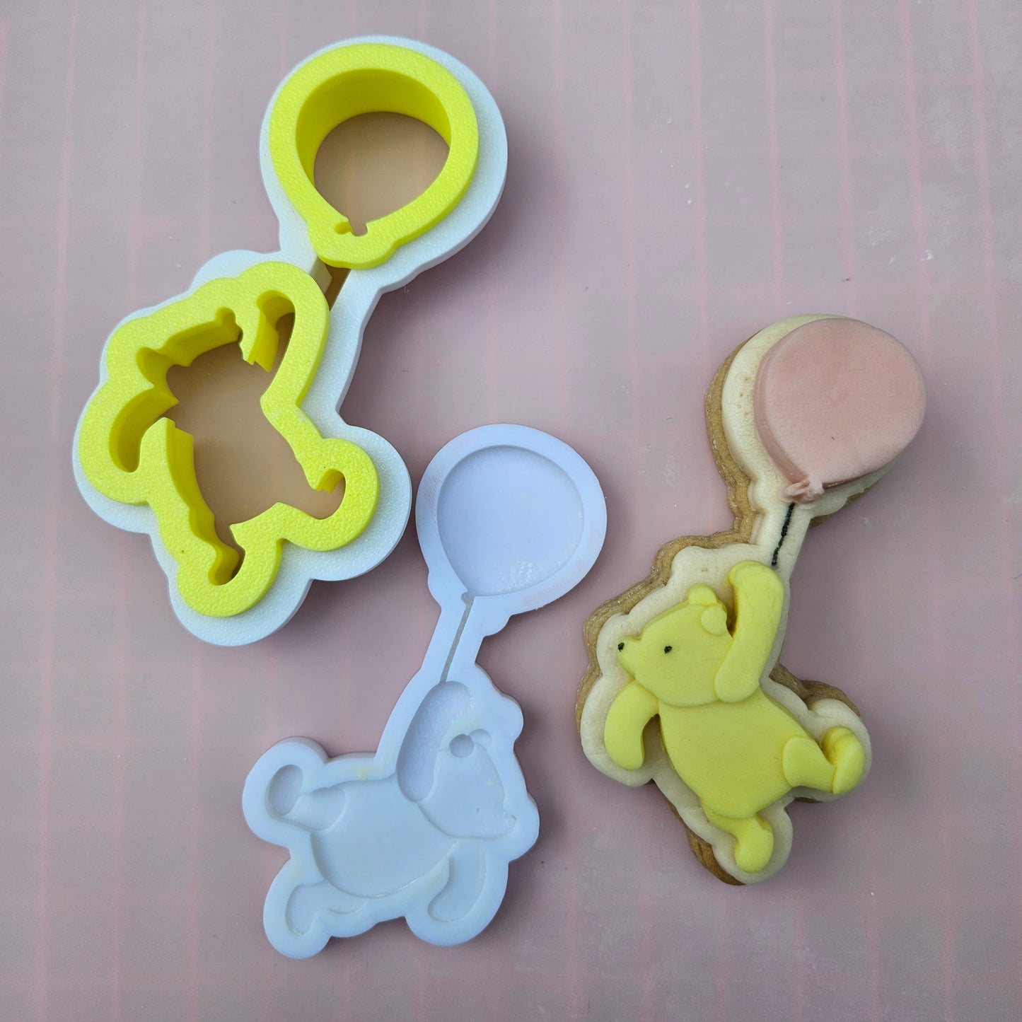 Silly Ol' Bear Buttercream and Fondant Stamp and Cutter Set