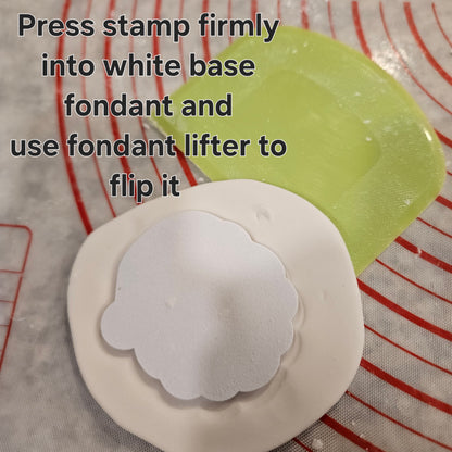 Santa Fondant amd Buttercream Stamp and Cutter Set
