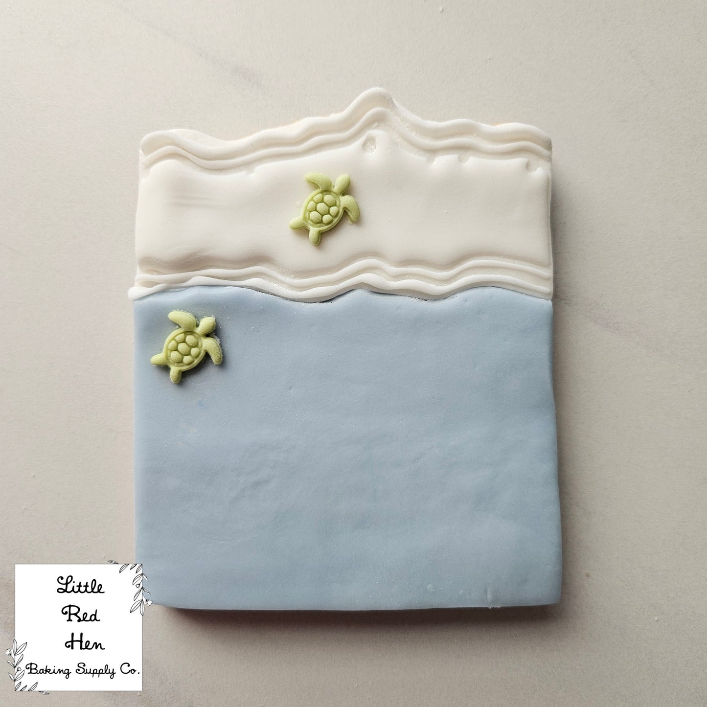 Beach Fondant and Buttercream Stamp and Cutter Set