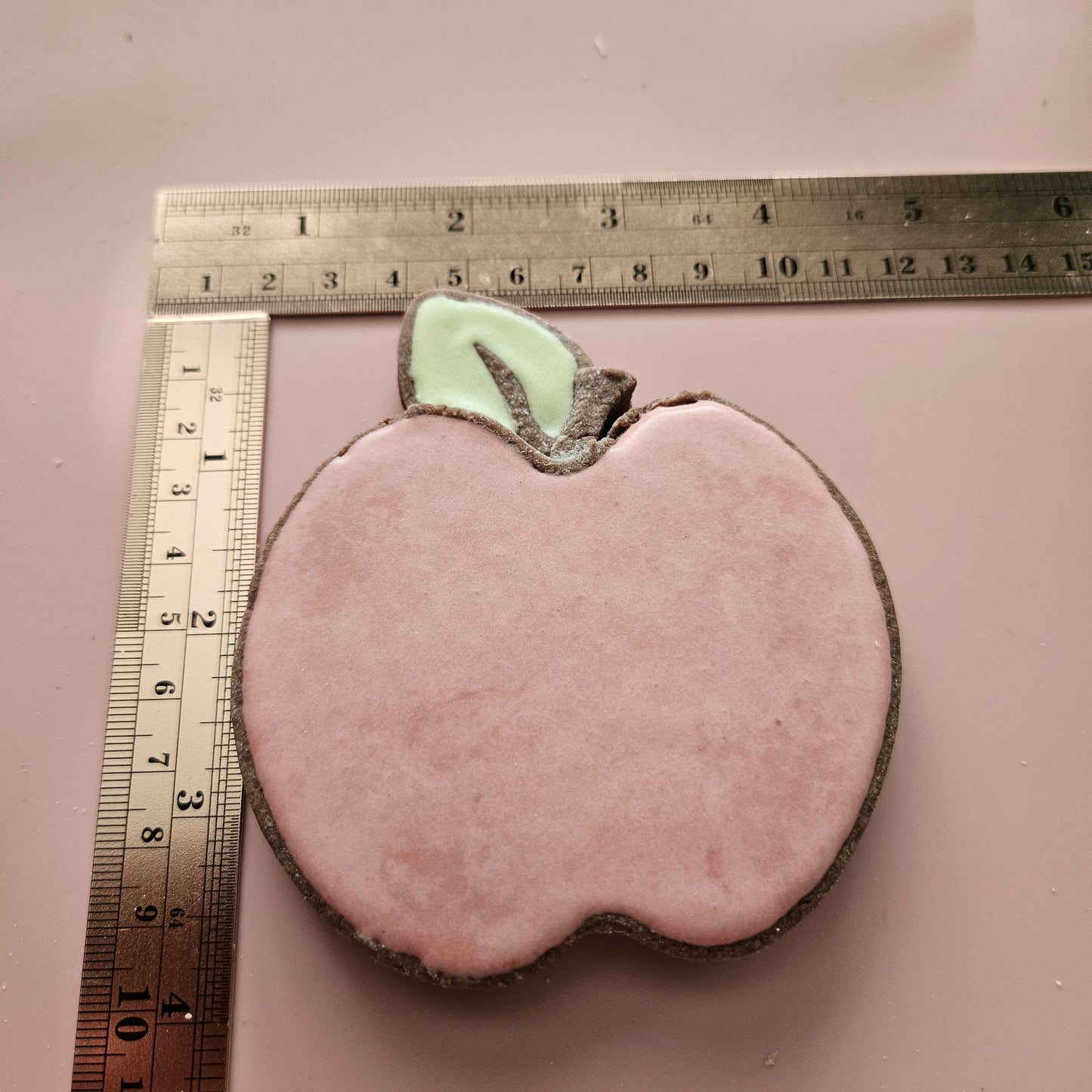 Apple DOUGH STAMP // READY TO FLOOD Stamp and Cookie Cutter Set