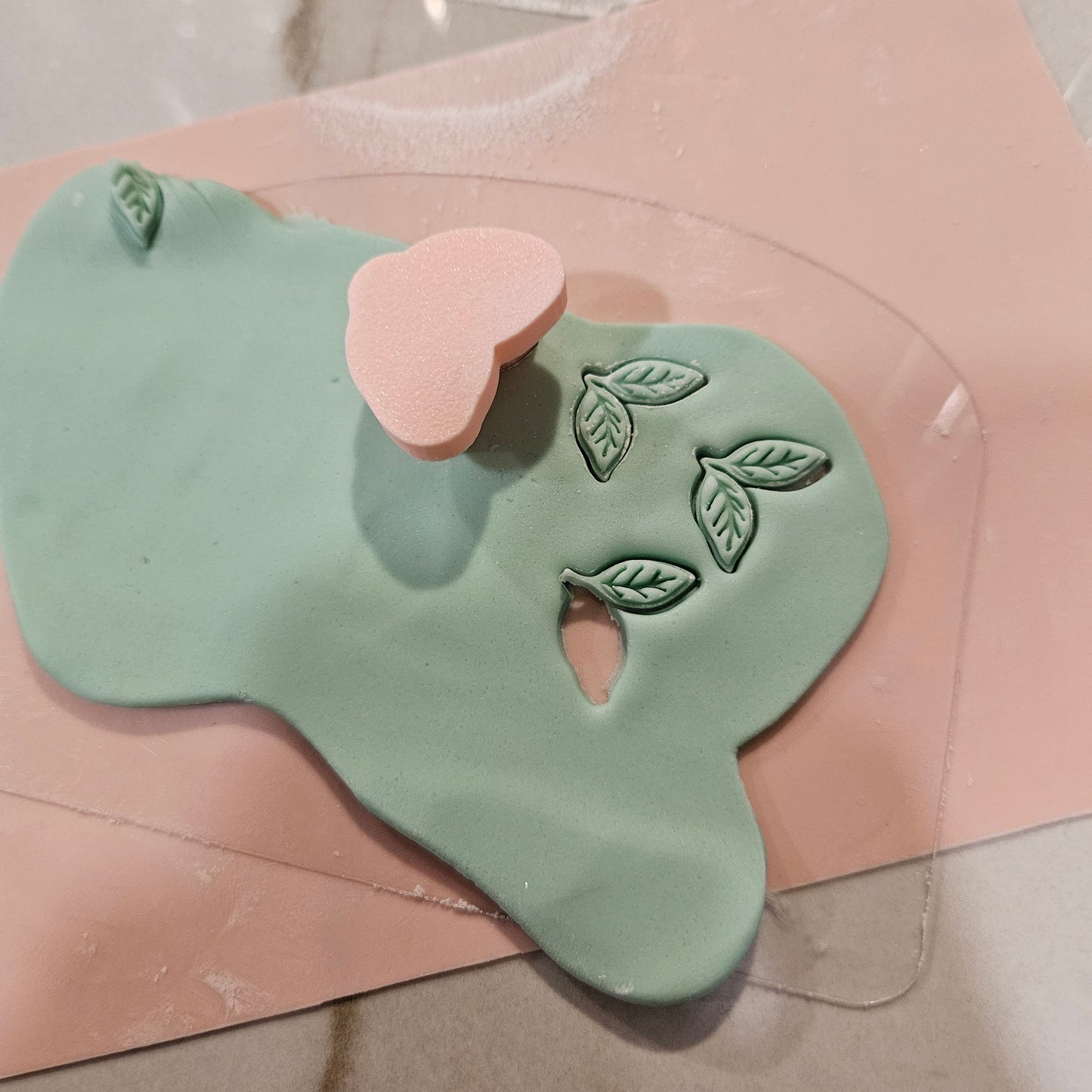 Roses Fondant and Buttercream Stamp Plate and Cutter Set