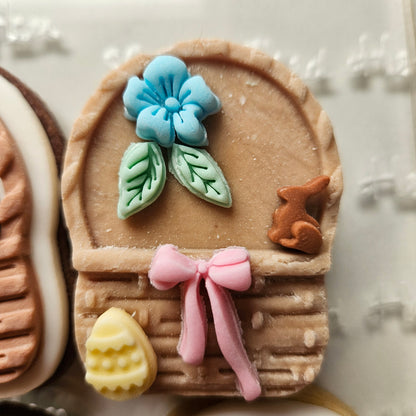 Easter Basket Fondant and Buttercream Stamp and Cutter DELUXE Set